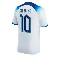 Fotbalové Dres Anglie Raheem Sterling #10 Domácí MS 2022 Krátký Rukáv
